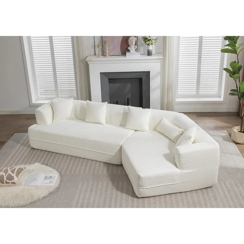 Modular Sleeper Sectional Sofa with Free Combination