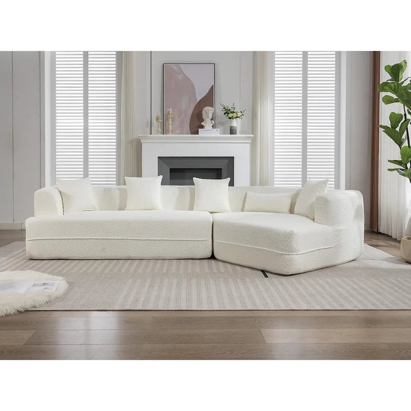 Modular Sleeper Sectional Sofa with Free Combination