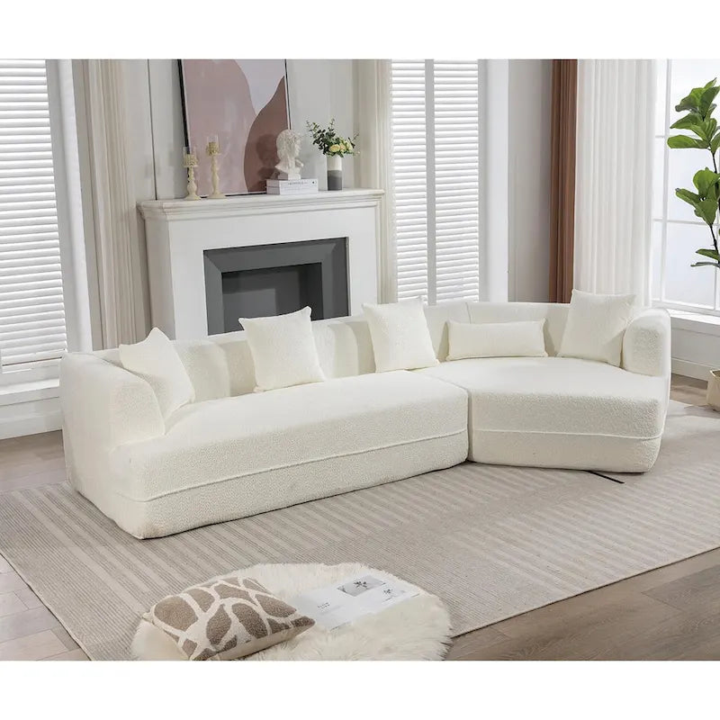 Modular Sleeper Sectional Sofa with Free Combination
