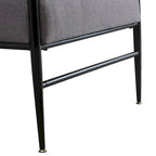 Comfy Simple Upholstered Single Armchair for Living Room