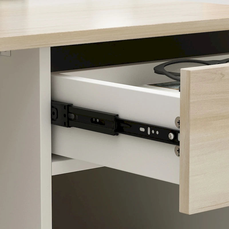 Peninsula Wood Reception Desk Working Desk Secretary Desk