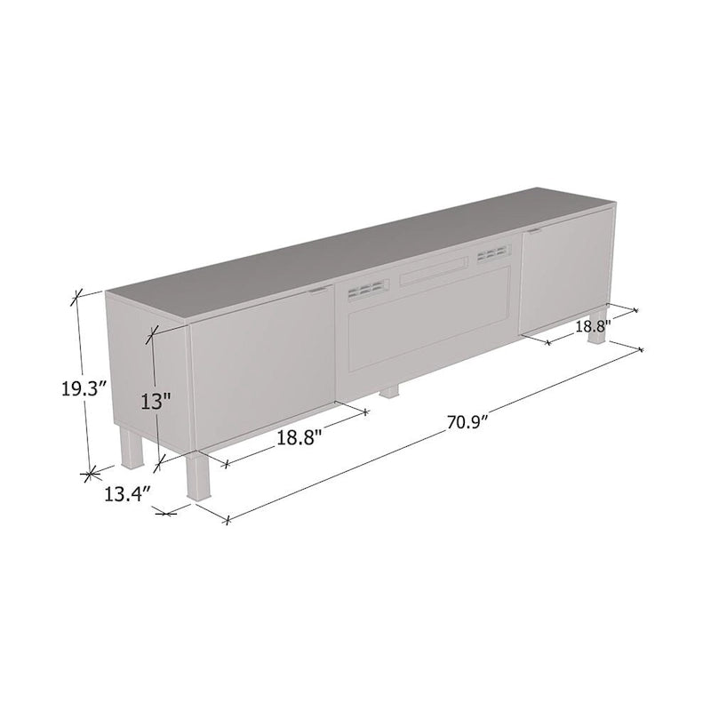 Fireplace TV Stand